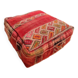 Pouf berbère style kilim