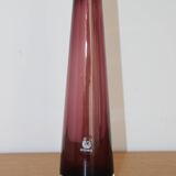 Blown glass vase "Hysteria" - vintage design made in Romania