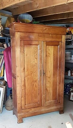 Wooden wardrobe