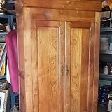 Wooden wardrobe