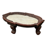 Antique Balinese Style Salon Table