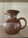 Vase cruche vintage en grès signé