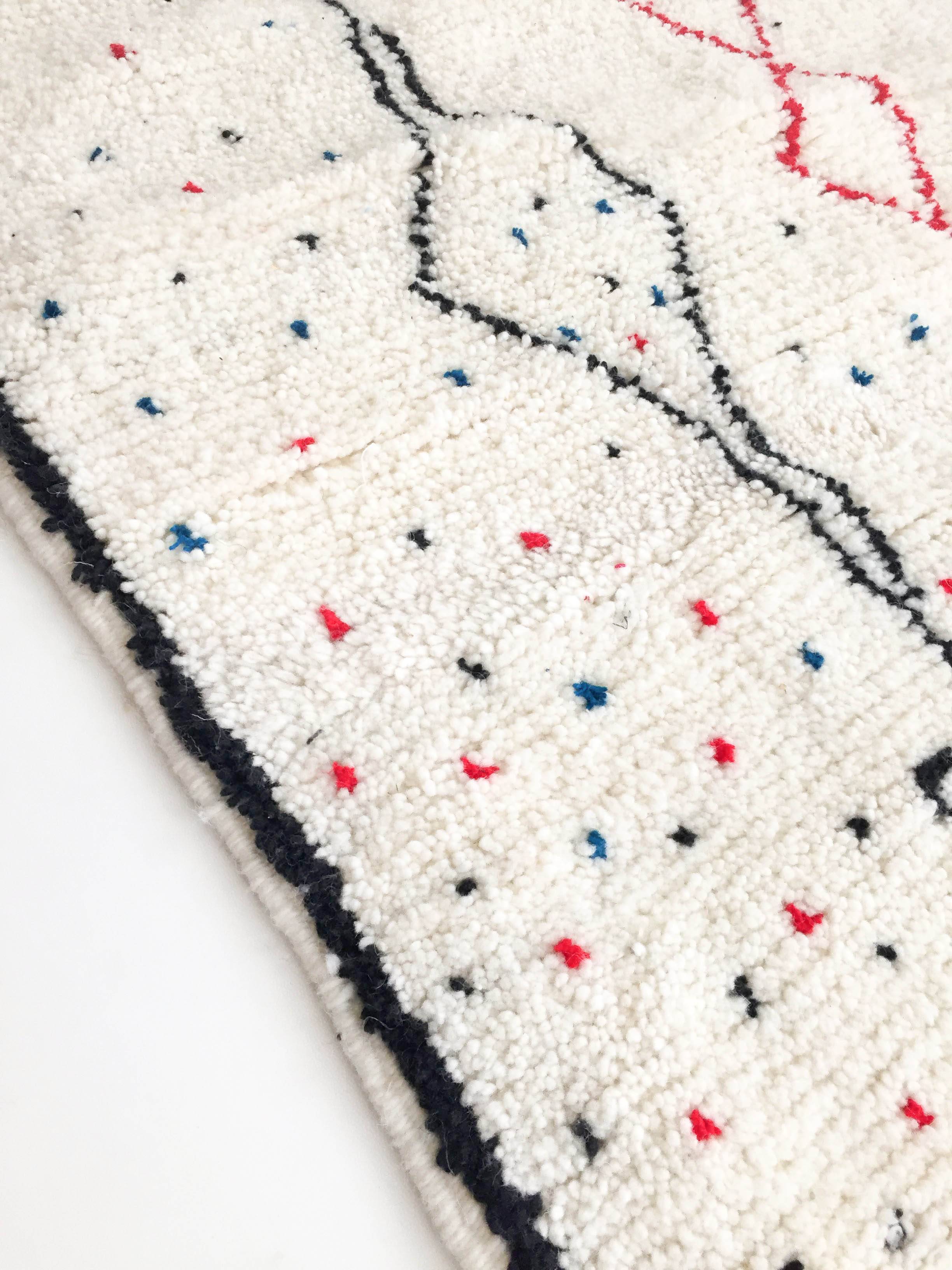 Azilal Moroccan Berber rug 1.52x1.08m