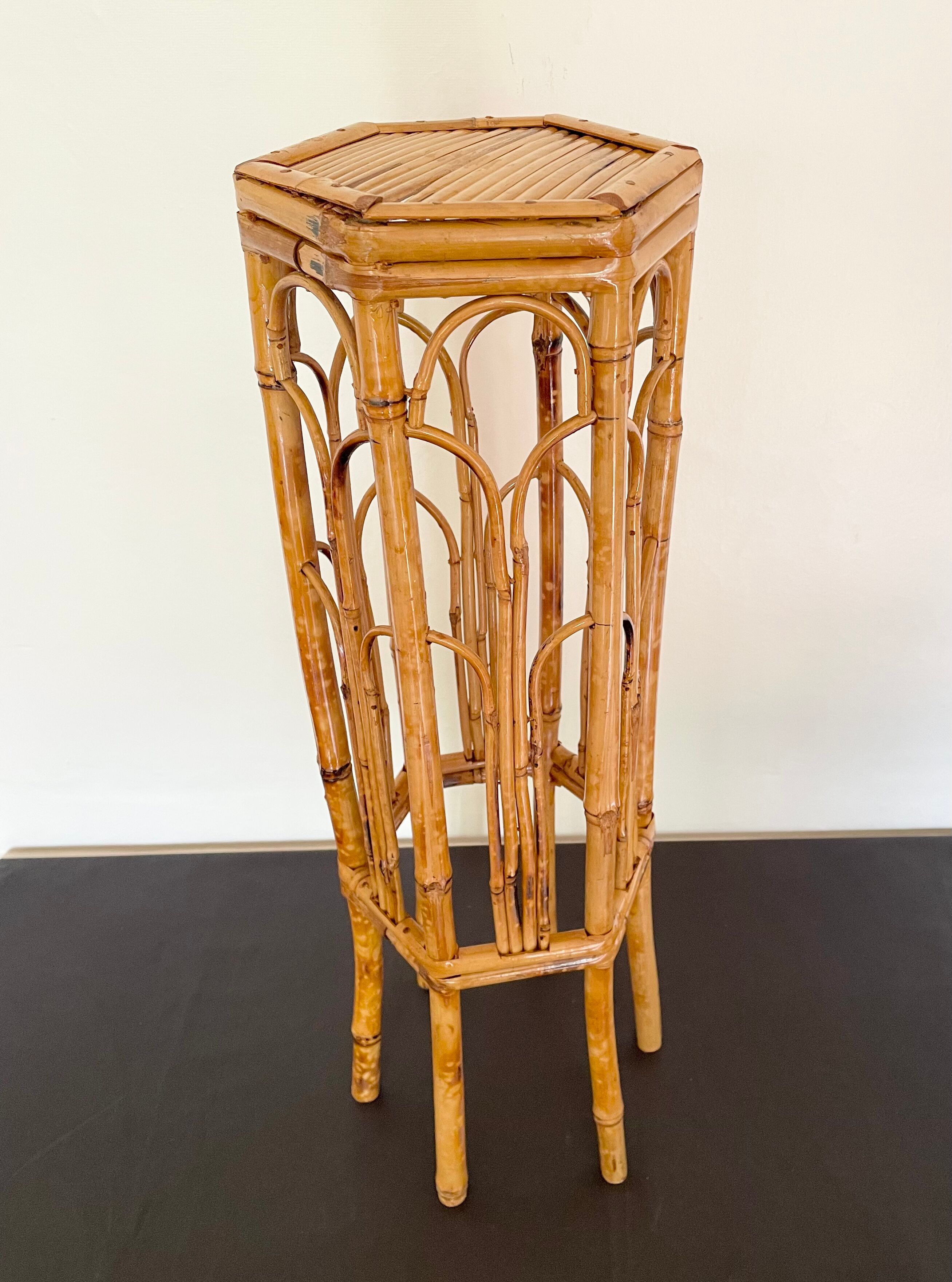 Selette bambou brûlé