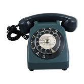 Telephone socotel to dial vintage Rotary s63 70s
