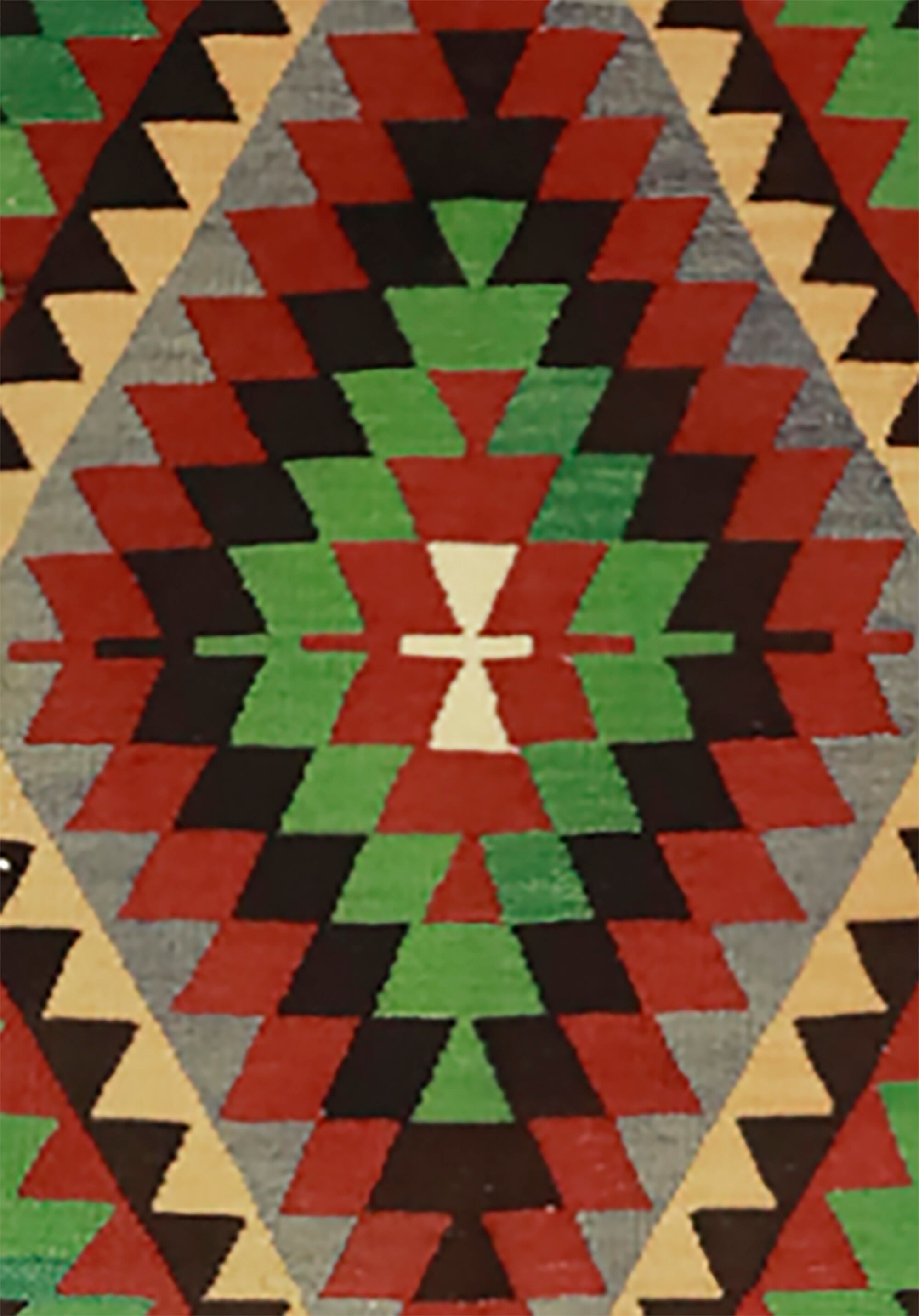 Vintage Turkish Kilim Co Coloured Turkish 175x247 cm Handwoven Bohemian Spirit