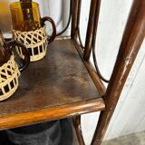 Rattan bookcase