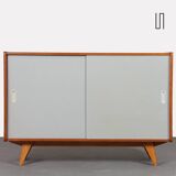 Vintage oak chest of drawers by Jiri Jiroutek, model U-452, 1960