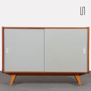 Vintage oak chest of drawers by Jiri Jiroutek, model U-452, 1960