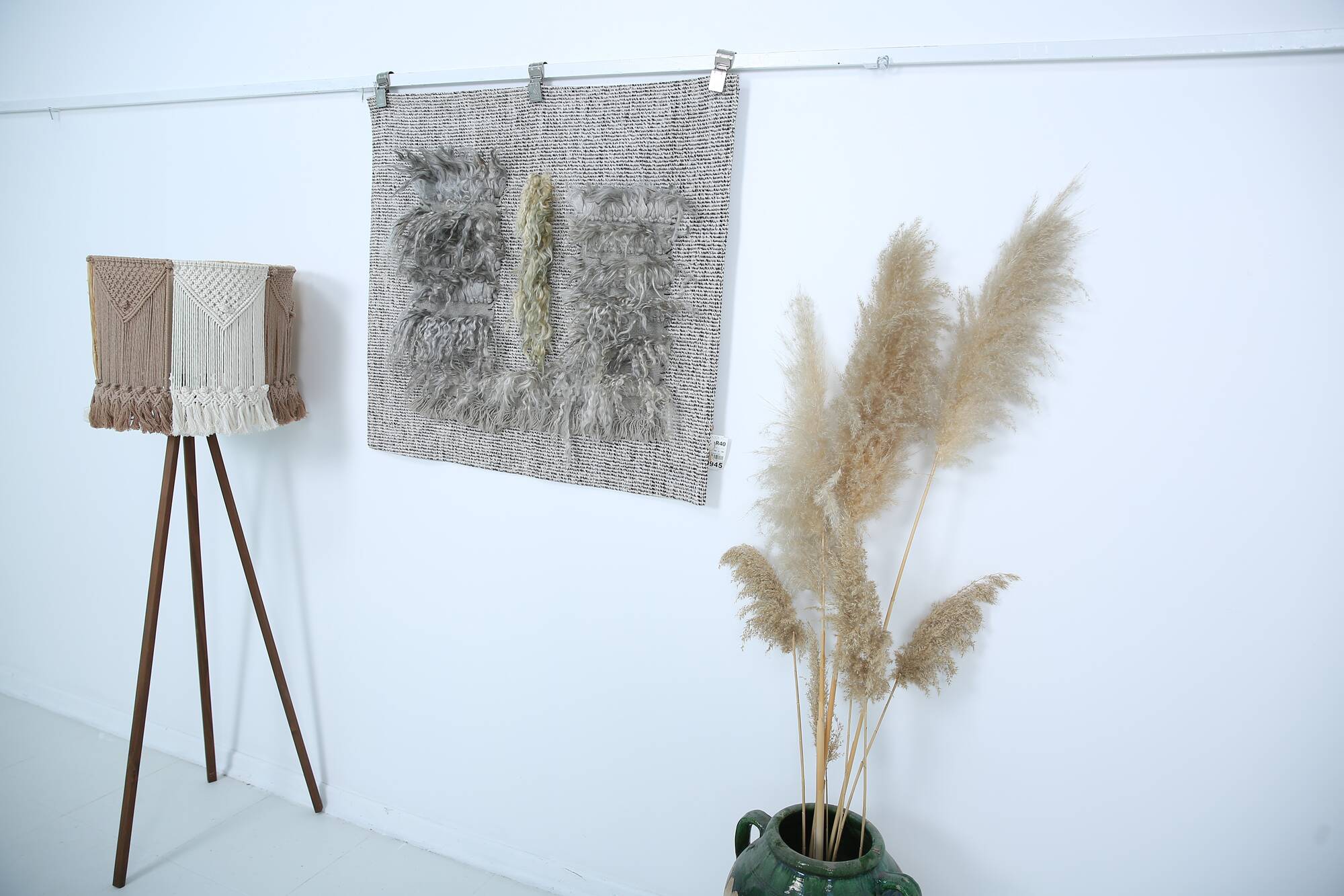 Handmade Vintage Wall Rug, 90x98Cm