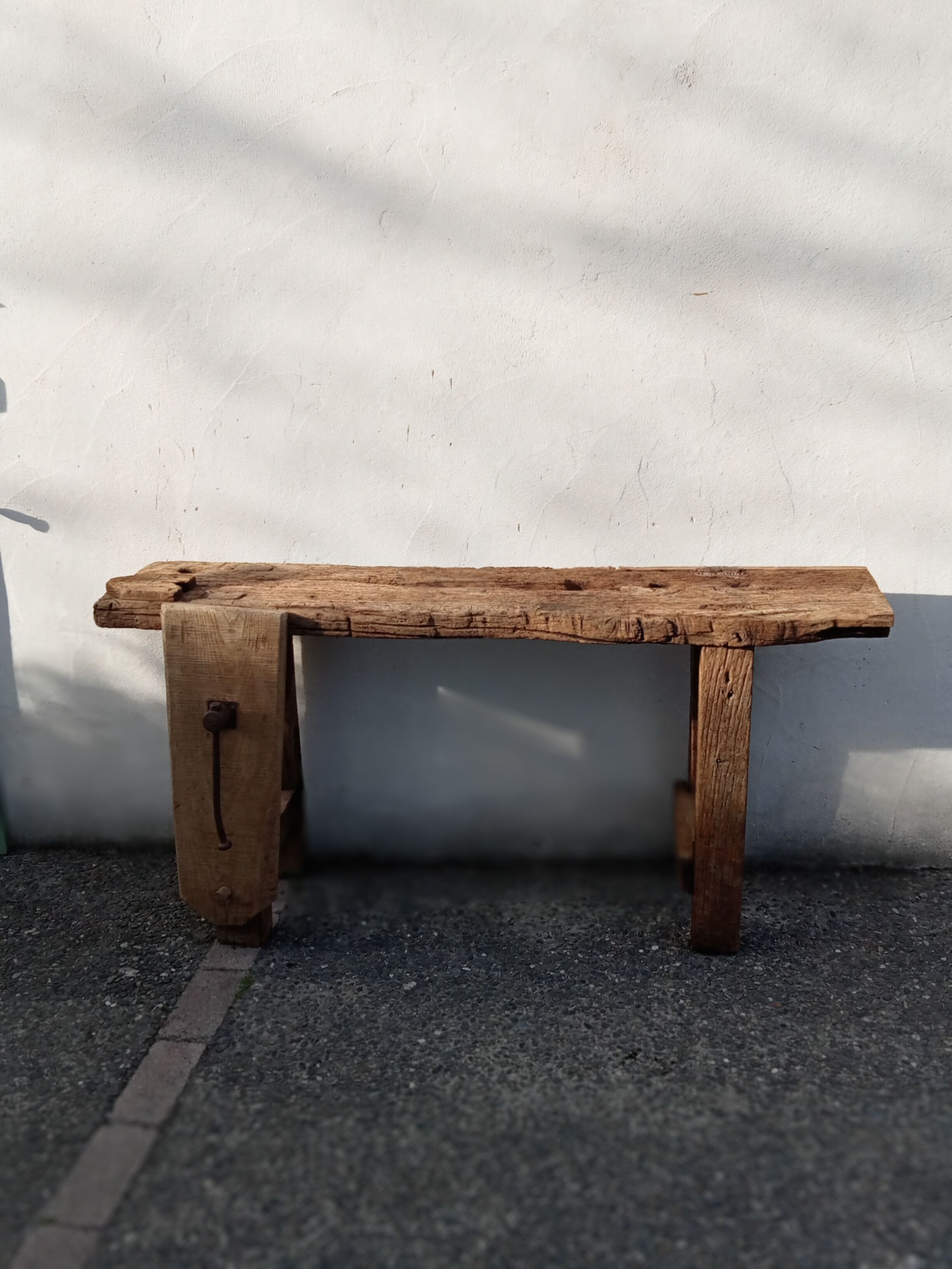 Old carpenter's workbench