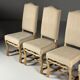 Set of 4 Os de Mouton dining chairs