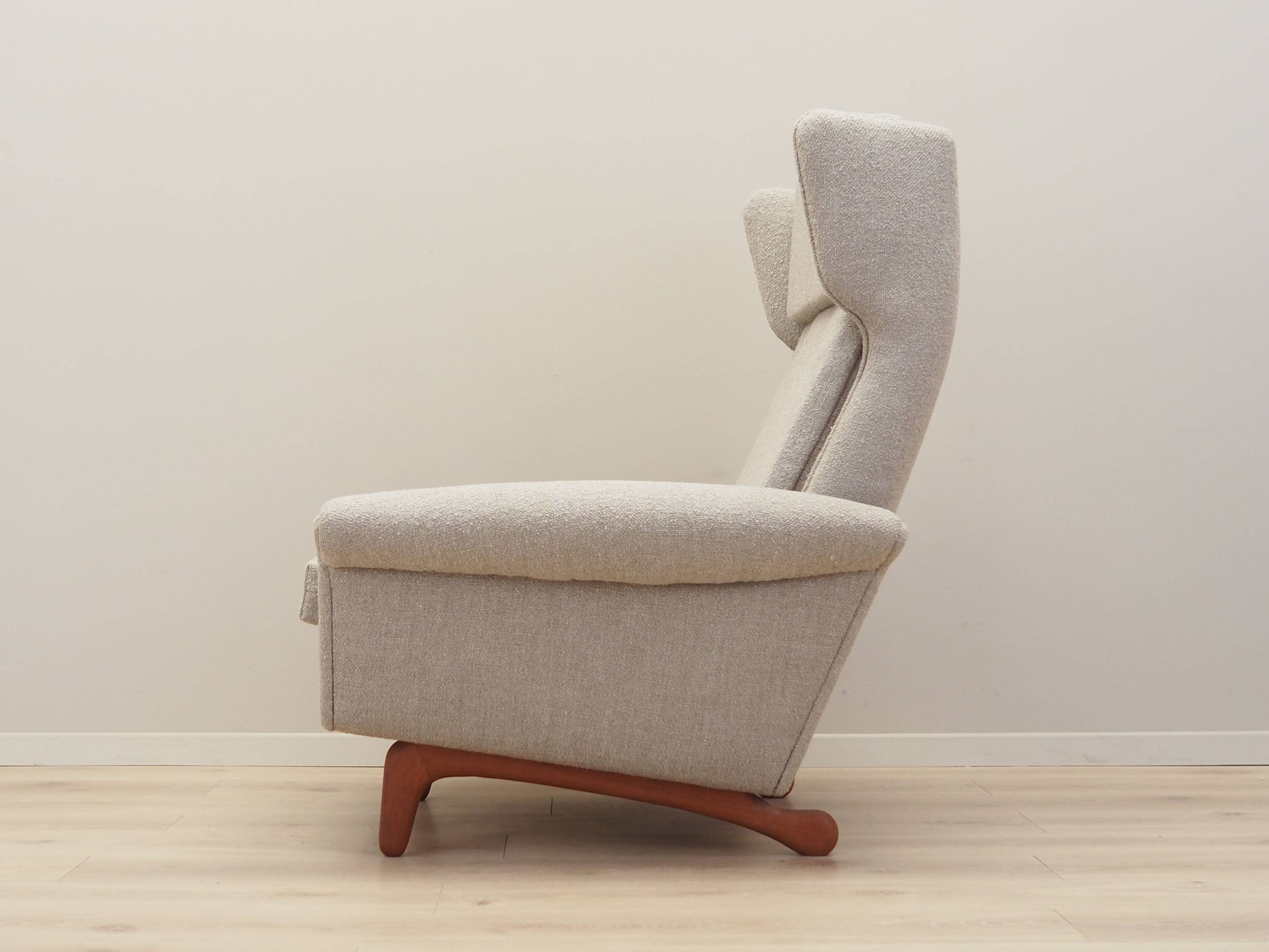 Teak armchair, Danish design, 1960s, designer: Aage Christiansen, productio