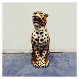Leopard Statue Ceramic