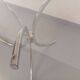 Vintage rectangular rounded dining table in smoked glass and chrome metal