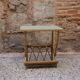 Rattan magazine holder