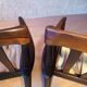 Pair of Danish Grete Jalk armchairs model Poul Jeppesen 56 in rosewood Denmark.