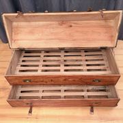 French officer's cabin trunk, mid-19th century