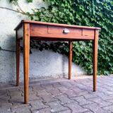 Raw wood desk from the 50s