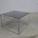Table basse par max Sauze collection Isocèle 1970 plateau verr