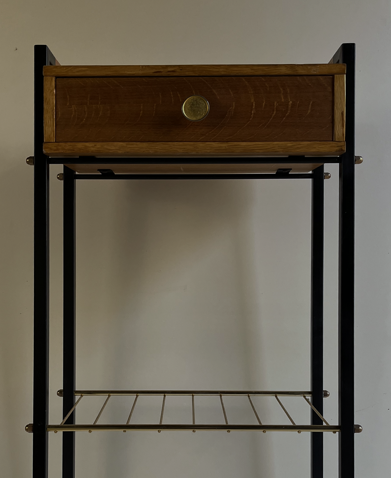 Pair of mid-century modern bedside tables