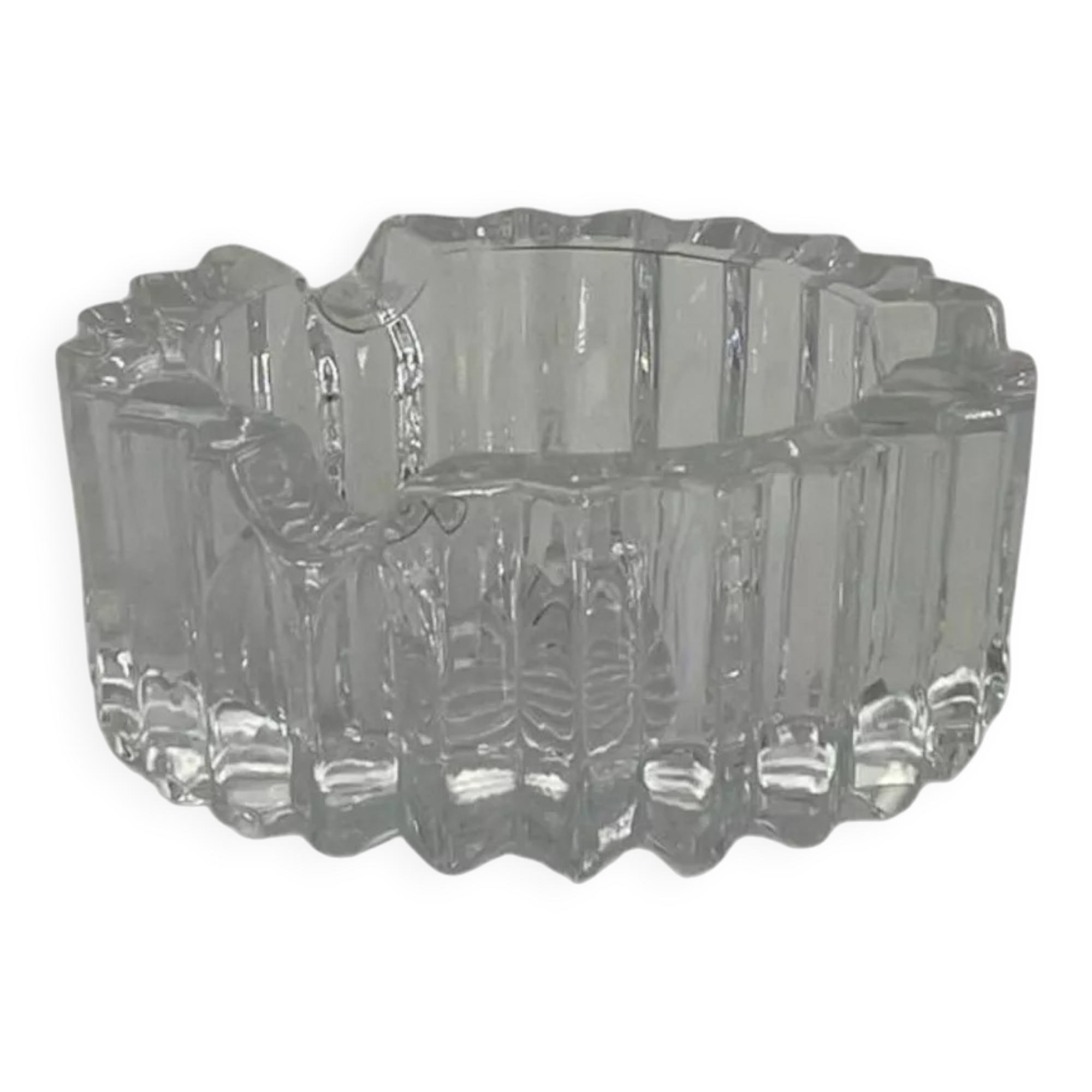 Vintage crystal ashtray/pocket tray