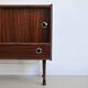 Buffet audio vintage en palissandre