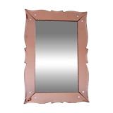 Miroir Vénitien biseauté art nouveau