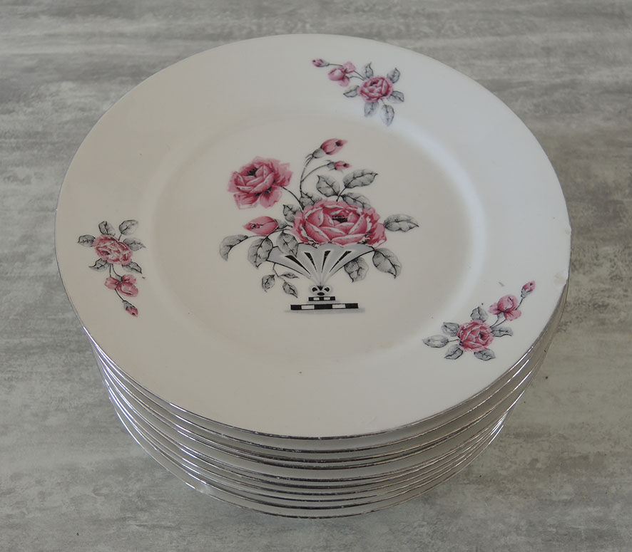 Limoges porcelain tableware set