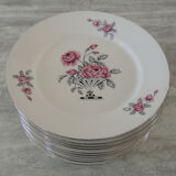 Limoges porcelain tableware set