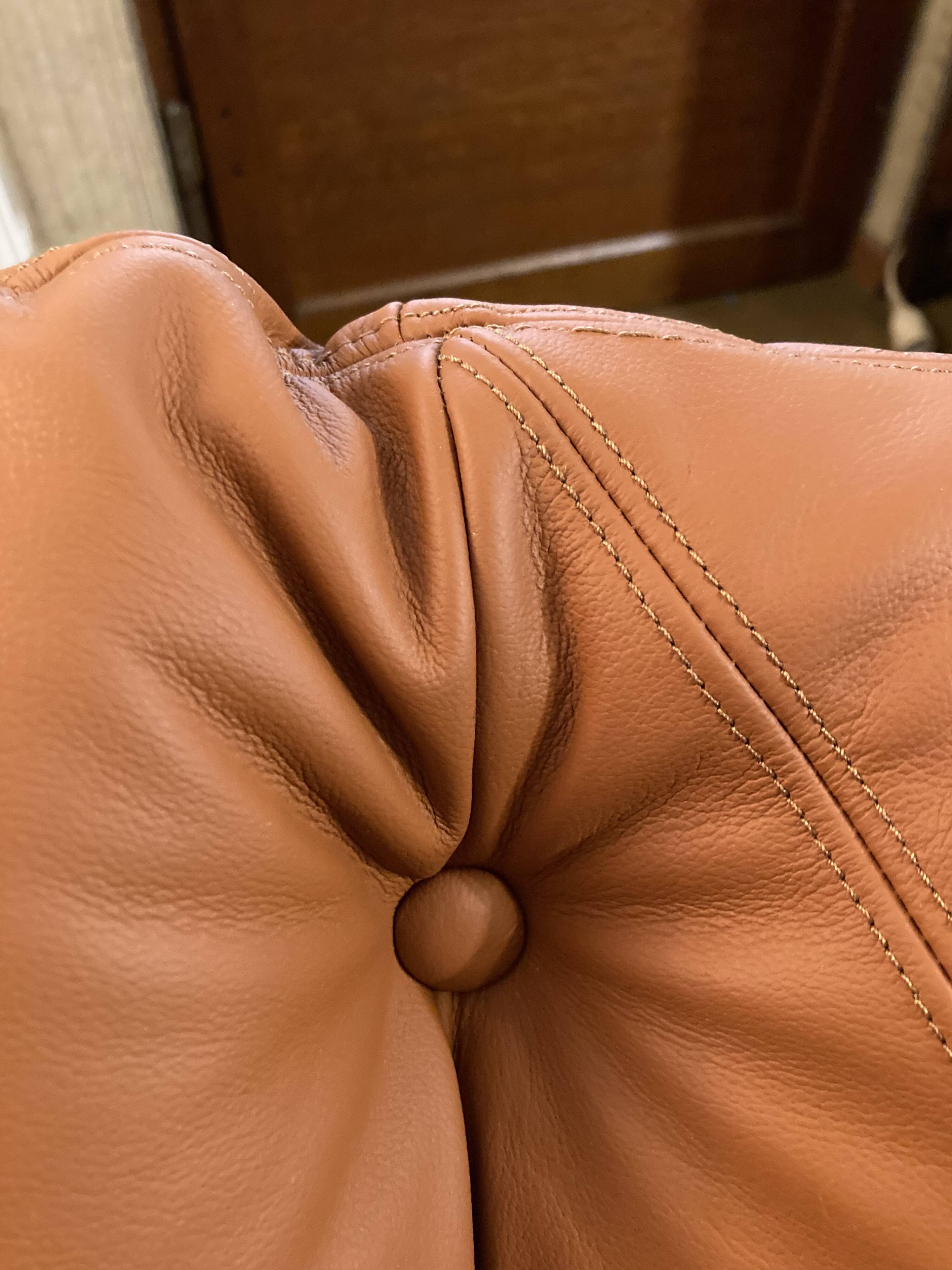 Rare set by JEAN GILLON, TIJUCA salon - 5 pieces - rosewood & leather