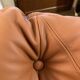Rare set by JEAN GILLON, TIJUCA salon - 4 pieces - rosewood & leather
