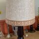 Turned wooden lamp bintahe