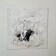 Felix Bachmann, Composition abstraite en noir et blanc, 2023, Techniques mixtes sur toile