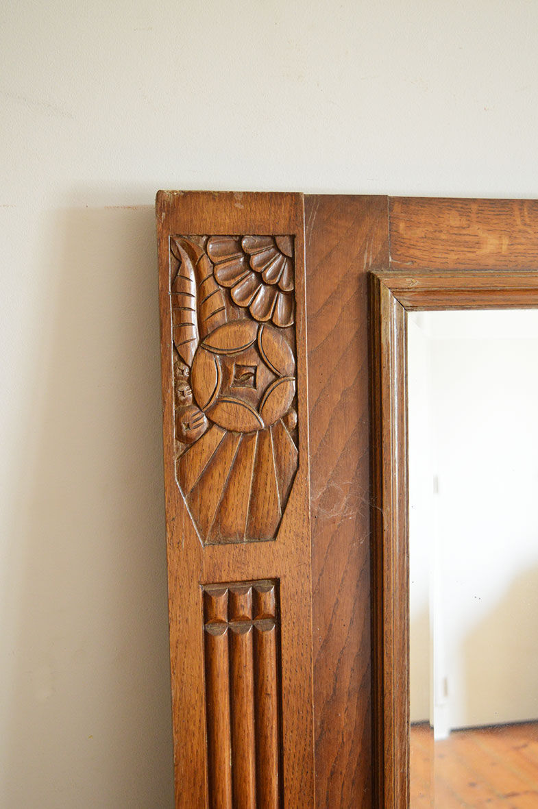 Art Deco Mirror Holder 62x148cm