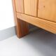 Armoire dressing vintage Maison Regain en orme des années 70 80