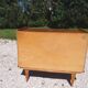 Compass feet chest of drawers