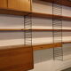 Birch system cabinet, designed by Nisse Strinning, manufactured by String in Denmark, 1950s