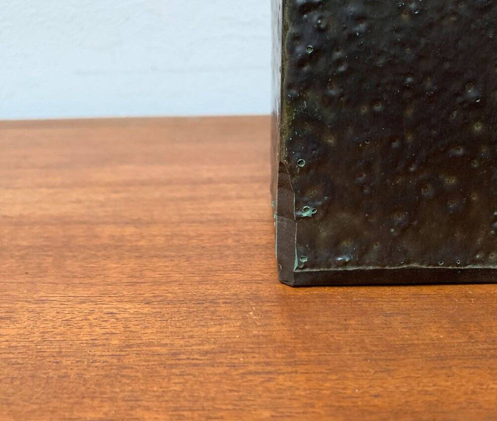 Brutalist Vase from BKW Böttger Keramik Wandsbek, Hamburg, Germany, 1960s