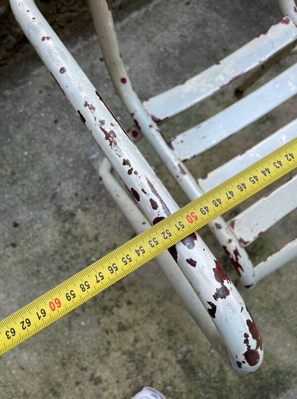 Fauteuil de jardin style Tolix