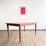 Large Danish Extendable Dining Table in Teak by Niels O. Møller for J.L. Møller, 1950s