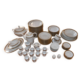 Limoges Porcelain Table Service Limited Series Joséphine De Beauharnais "bleu De France"