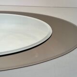 Miroir ovale de Fontana Arte, vers 1970
