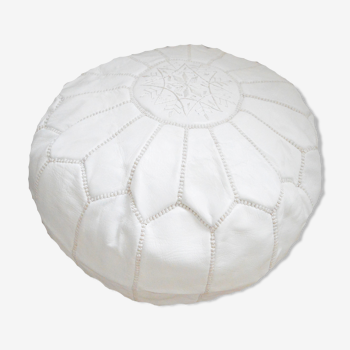 Pouf Marocain en cuir