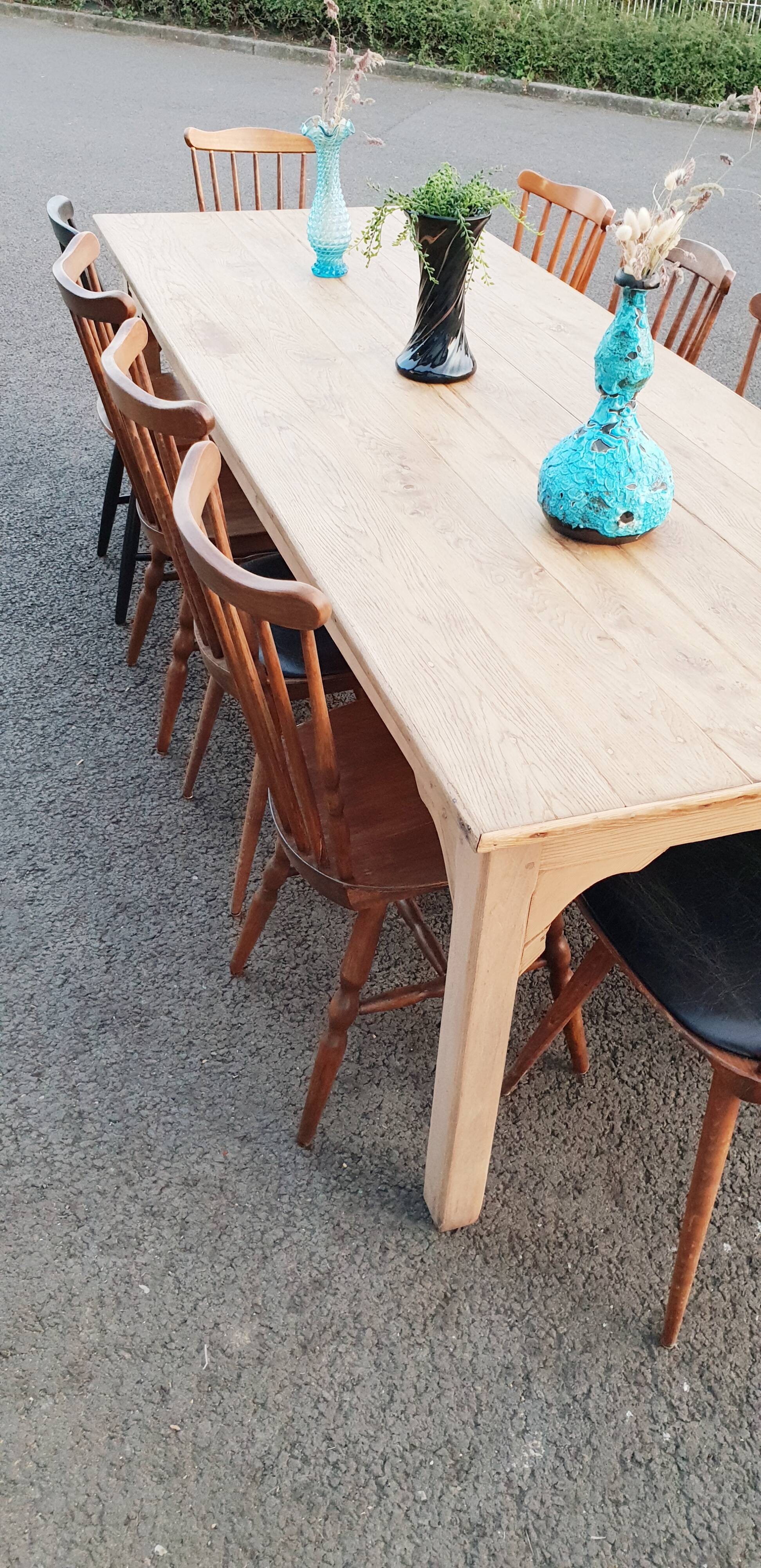 Vintage farm table