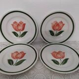 Plate dessert mill of wolves