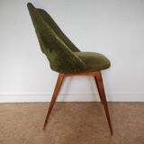 Chaise tonneau moumoute