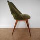 Furry barrel chair