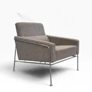Lounge chair Mod. 3300 by Arne Jacobsen for Fritz Hansen