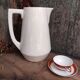 Vintage French white porcelain jug